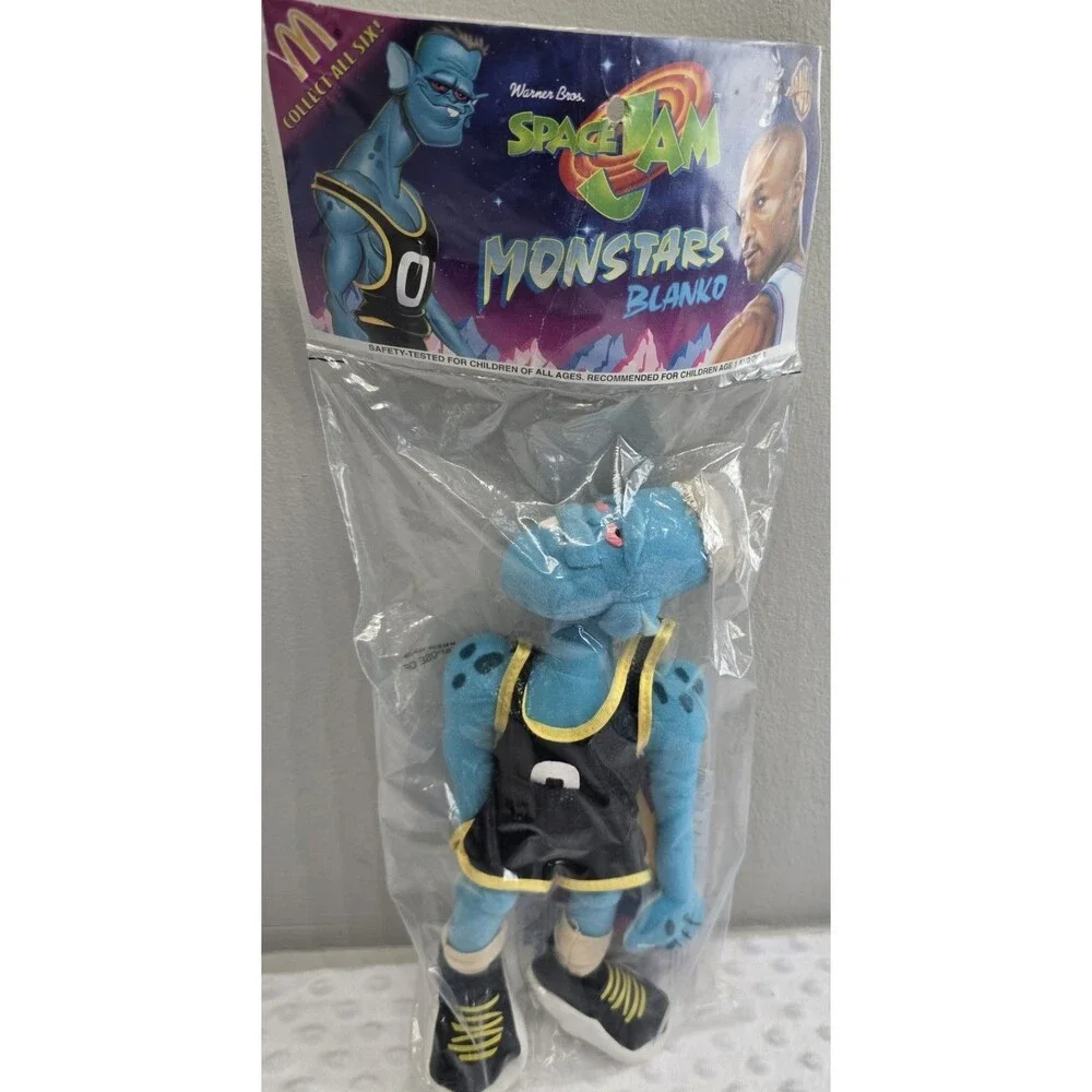 New 1996 McDonald's Happy Meal Toy Space Jam Monstars Blanko 11